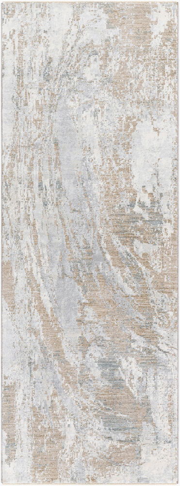Brunswick Machine Woven Rug, by Surya, 7'2.61" length x 2'7.5" width