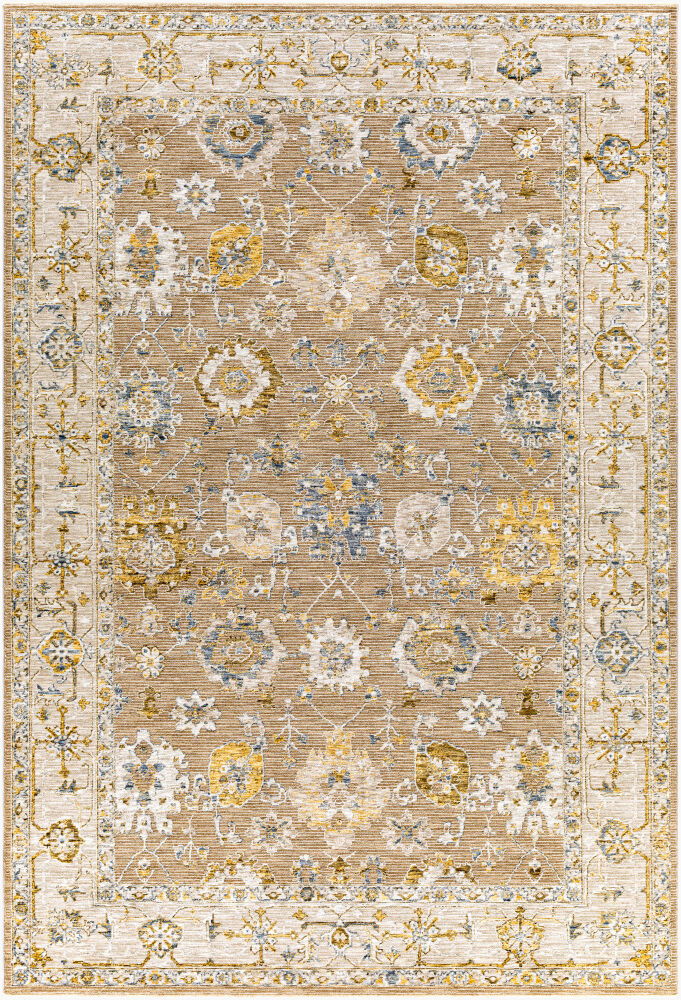 Reina Machine Woven Rug, by Surya, 9'6.17" length x 6'6.74" width