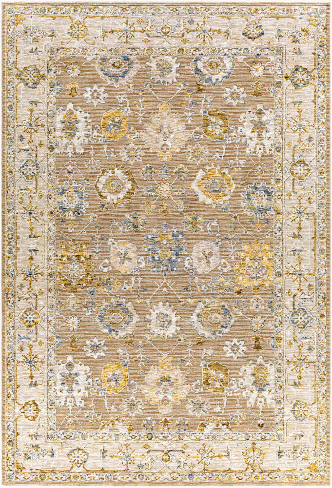 Reina Machine Woven Rug, by Surya, 9'6.17" length x 6'6.74" width