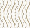 Graceful Geo Cream & Gold Wallpaper thumbnail 0