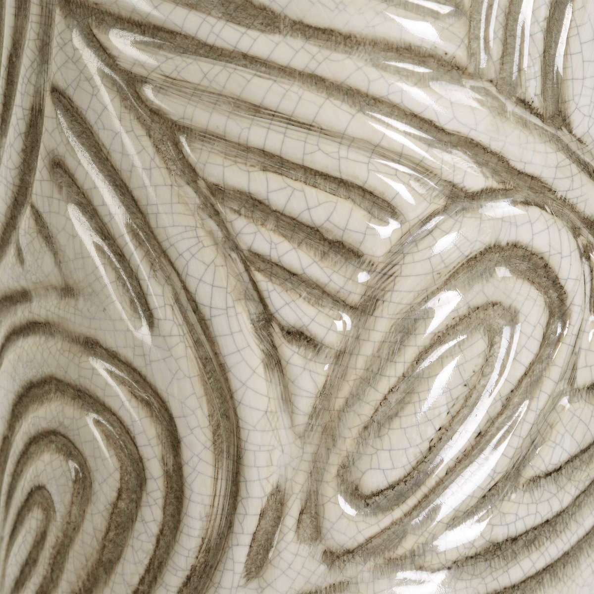 Timber Swirl Earth Tone Vases Set/2, by Uttermost, 6" width x 15.75" height x 6" depth View 4