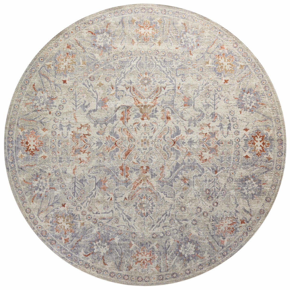 Chris Loves Julia x Loloi Rosemarie Rug, 1'6" length x 1'6" width View 6