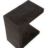 Obra Bronze Outdoor Side Table, Furniture by Uttermost, 20" width x 22" height x 12" depth thumbnail 8