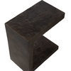 Obra Bronze Outdoor Side Table, Outdoor Table by Uttermost, 1'8" width x 1'10" height x 1' depth thumbnail 8