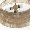 Marimba 40 L x 40 W x 24 H Natural Cane 6 Tier Chandelier, by Mercana, 40" length x 40" width x 24" height thumbnail 12