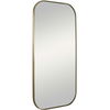 Taft Plated Brass Mirror, by Uttermost, 21" width x 41" height x 0.75" depth thumbnail 6