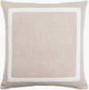 Ritzy Accent Pillow Down, Decorative Pillow by Surya, 22" length x 22" width thumbnail