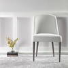 Brie Armless Chair White Set Of 2, Accent Chair by Uttermost, 21" width x 36.5" height x 27" depth thumbnail 2