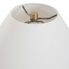 Rocio Ceramic White Table Lamp, by Uttermost, 19" width x 25" height x 19" depth thumbnail 6