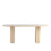 Gabriella Racetrack Dining Table, by Woven, 78" length x 38" width x 30" height thumbnail 1