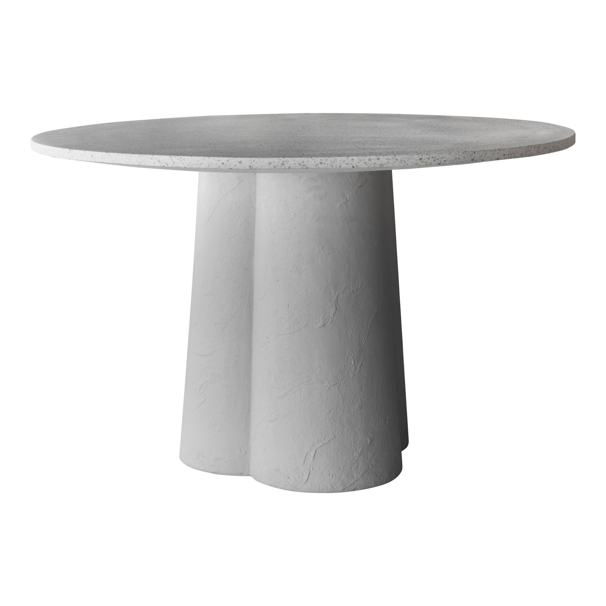 Mono Dining Table White, by Moe's Home, 47" width x 30" height x 47" depth View 1