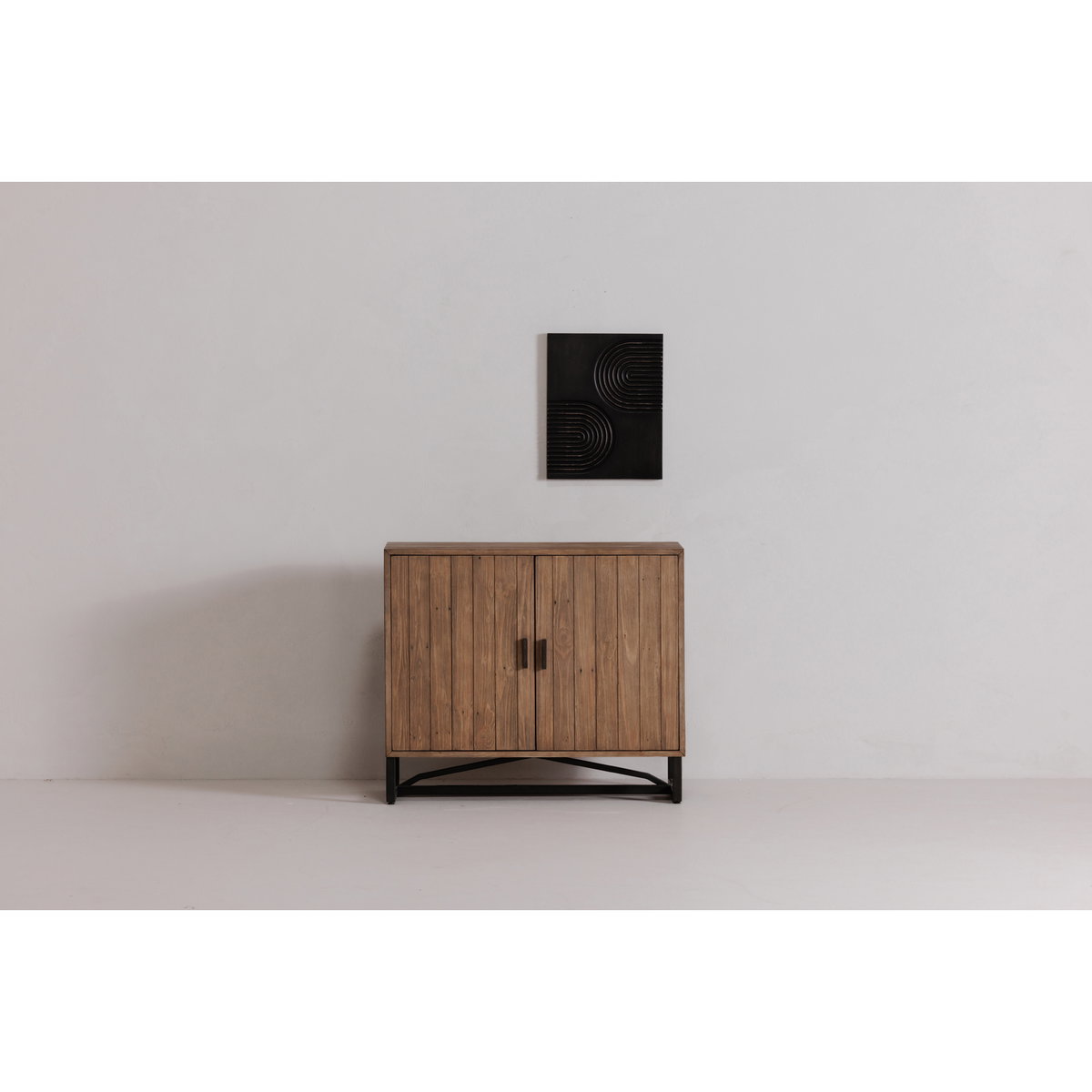 Sierra 2 Door Cabinet Natural, Cabinets & Sideboard by Moe's Home, 39" width x 33" height x 18" depth View 7