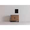 Sierra 2 Door Cabinet Natural, Cabinets & Sideboard by Moe's Home, 39" width x 33" height x 18" depth thumbnail 7