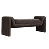 Manson Modern Charcoal Bench, Benche by Uttermost, 60" width x 23.5" height x 19" depth thumbnail 5