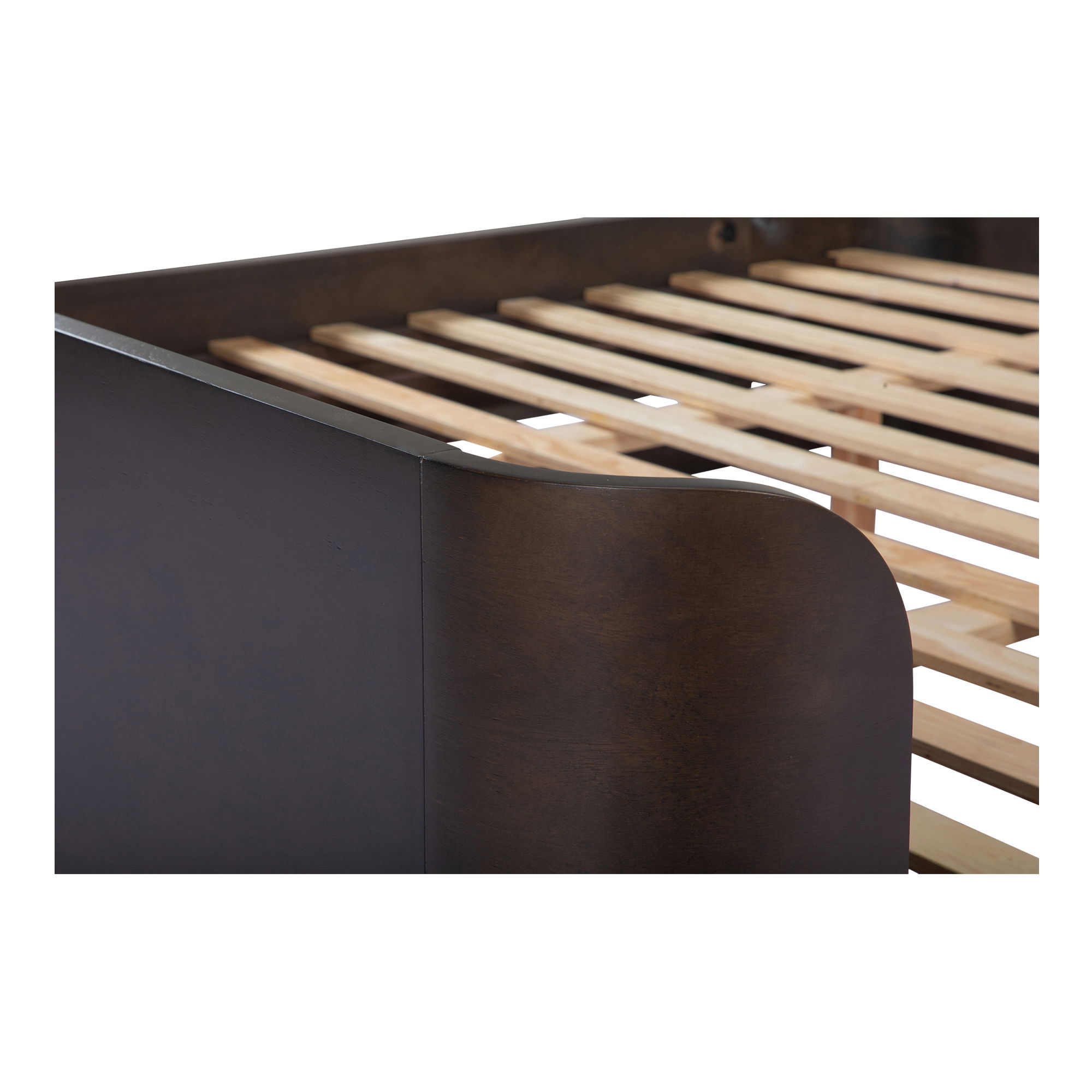 Scarlette Queen Bed Cedar Green, by Moe's Home, 63" width x 41.5" height x 85" depth View 4