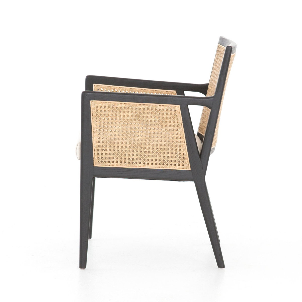 Antonia Cane Dining Armchair, Dining Chair by Four Hands, 22.75" width x 33" height x 23.5" depth View 3