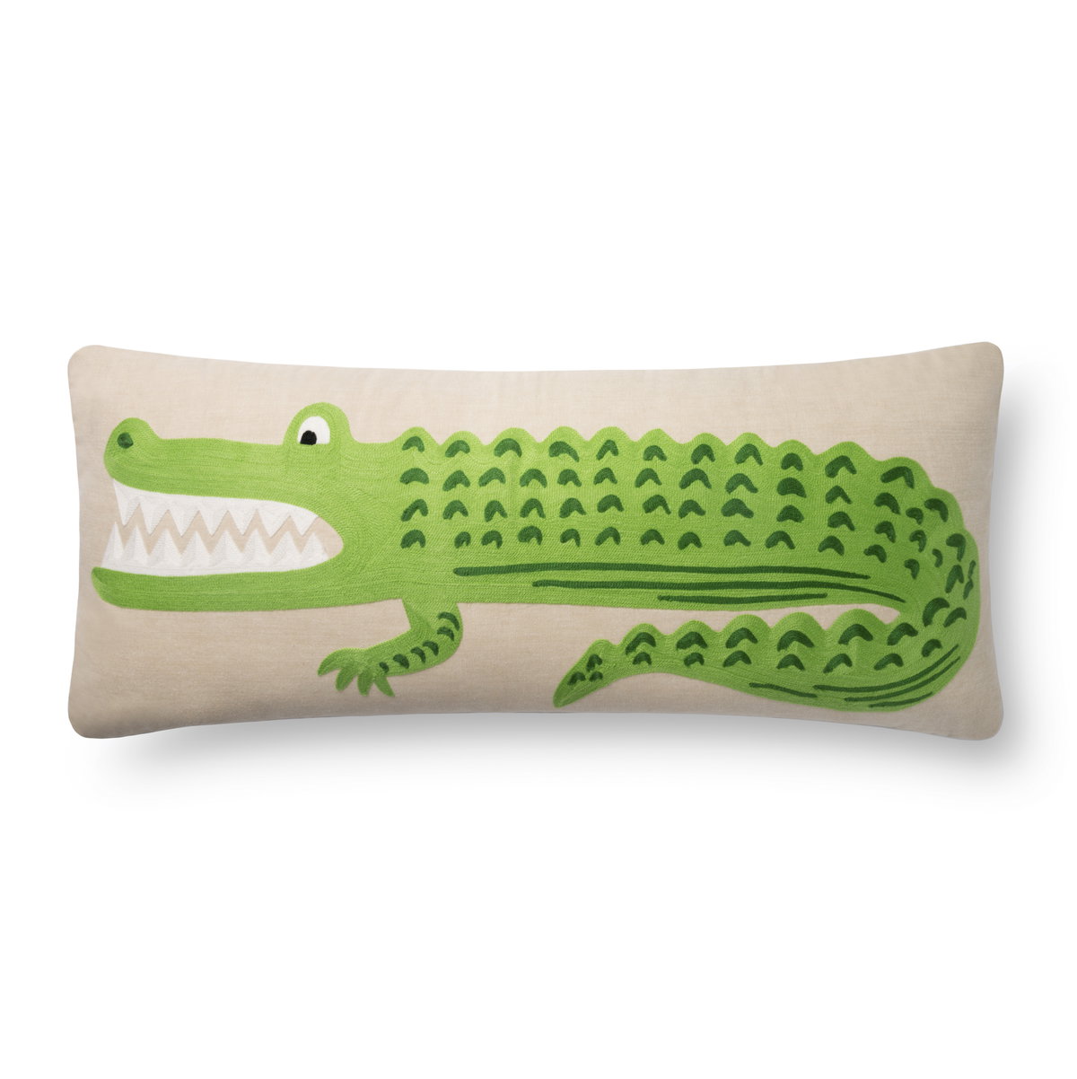 Rifle Paper Co. x Loloi No Name Pillow, Decorative Pillow, 13" length x 35" width