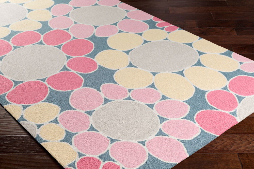 Peek-A-Boo Handmade Rug, by Surya, 9'6" length x 7'6" width