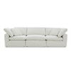 Terra Modular Sofa Coastside Sand, Sectional Sofa by Moe's Home, 114" width x 32" height x 38" depth thumbnail 1