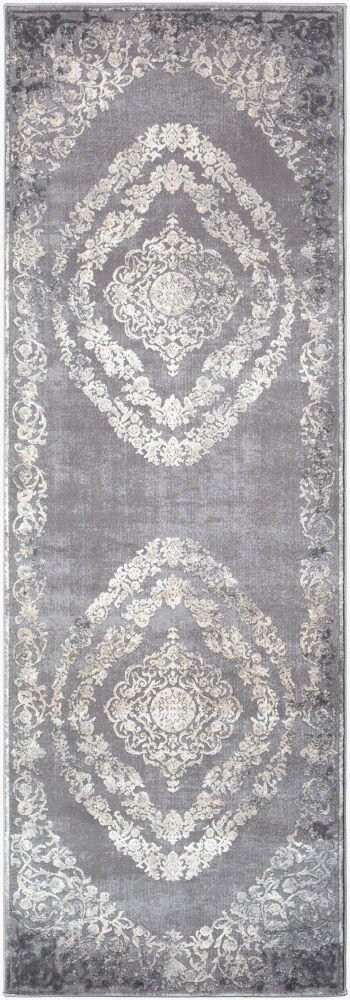 Tibetan Machine Woven Rug, by Surya, 7'6.55" length x 2'7.5" width