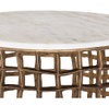 Lars Marble End Table, Side & End Table by Alder & Tweed, 18" width x 22" height x 18" depth thumbnail 4
