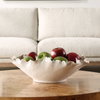 Blossom Short Off-white Bowl, Decorative Tray by Uttermost, 16.75" width x 4.5" height x 12" depth thumbnail 4