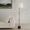 Shino Antique Brass Floor Lamp thumbnail 3