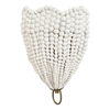Biddeford 1 Light White Beaded Sconce thumbnail 2