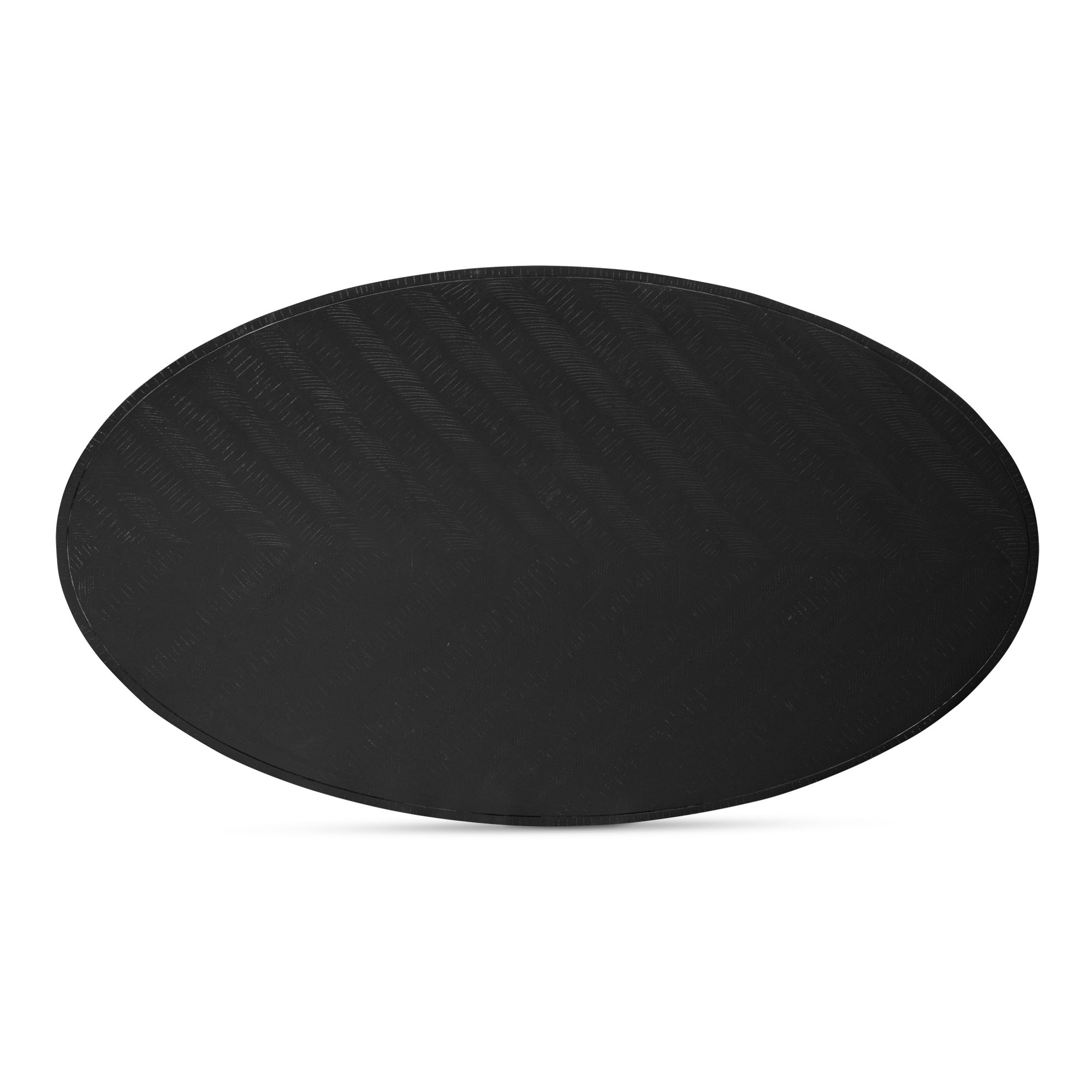 Parq Oval Dining Table Black large image 