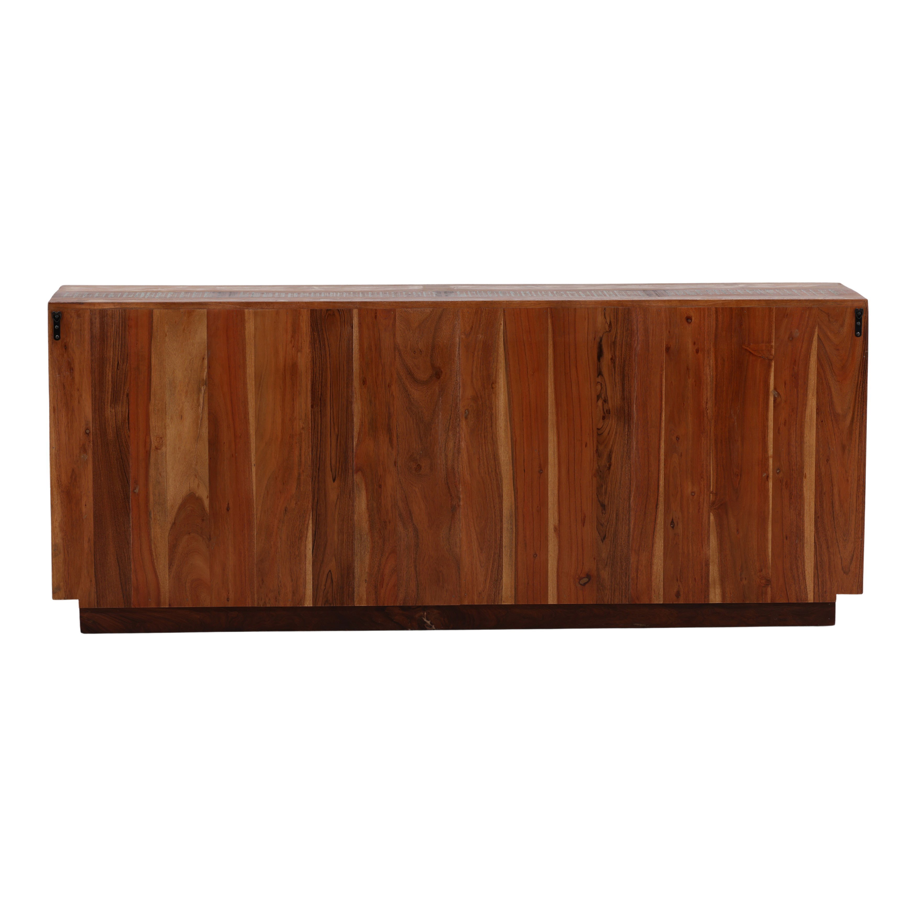 Neem Sideboard Brown, Sideboards & Buffet by Dovetail, 78" width x 32" height x 18" depth View 4
