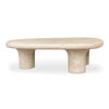 Warby Outdoor Coffee Table Beige, Outdoor Table by Moe's Home, 4'7" width x 1'4" height x 3'6" depth thumbnail 2