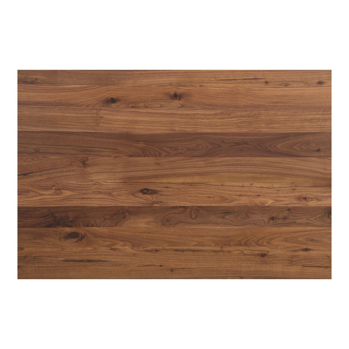 Malibu Dining Table Walnut, by Moe's Home, 88" width x 30" height x 38" depth View 8
