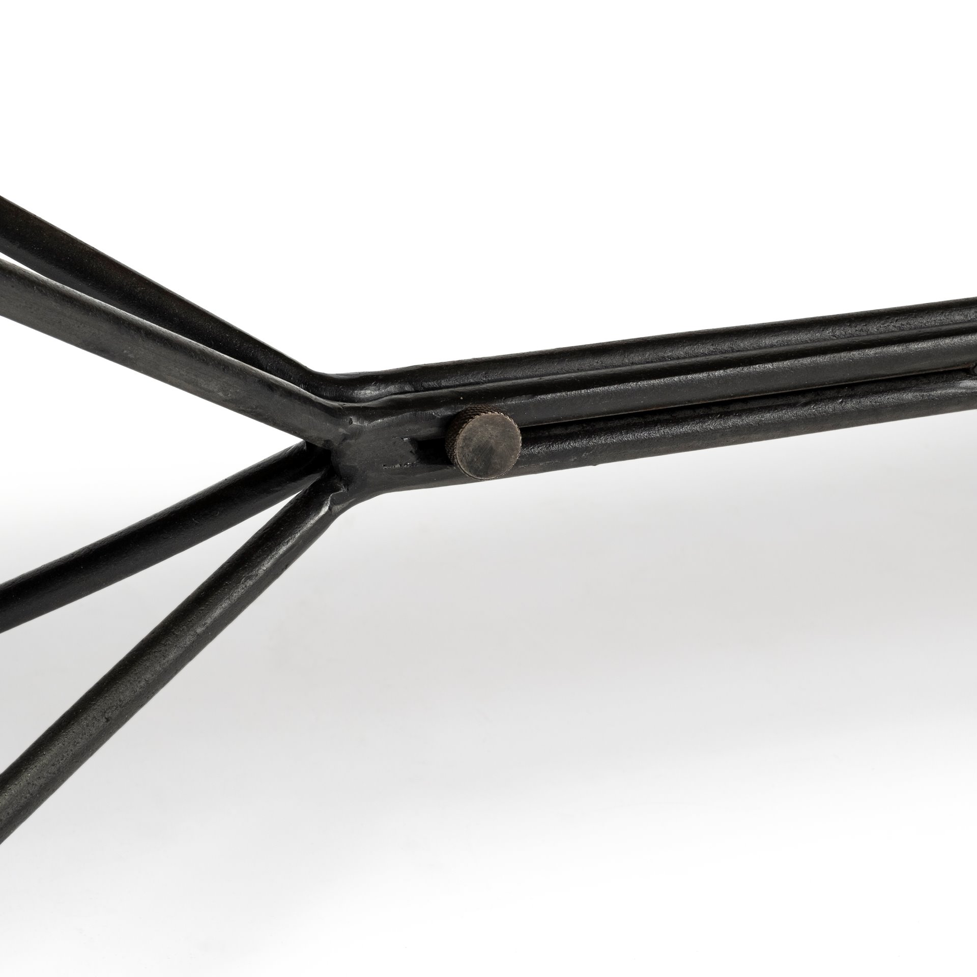 Papillion III 66L x 16W Blonde Wood And Iron Dining Bench large image 