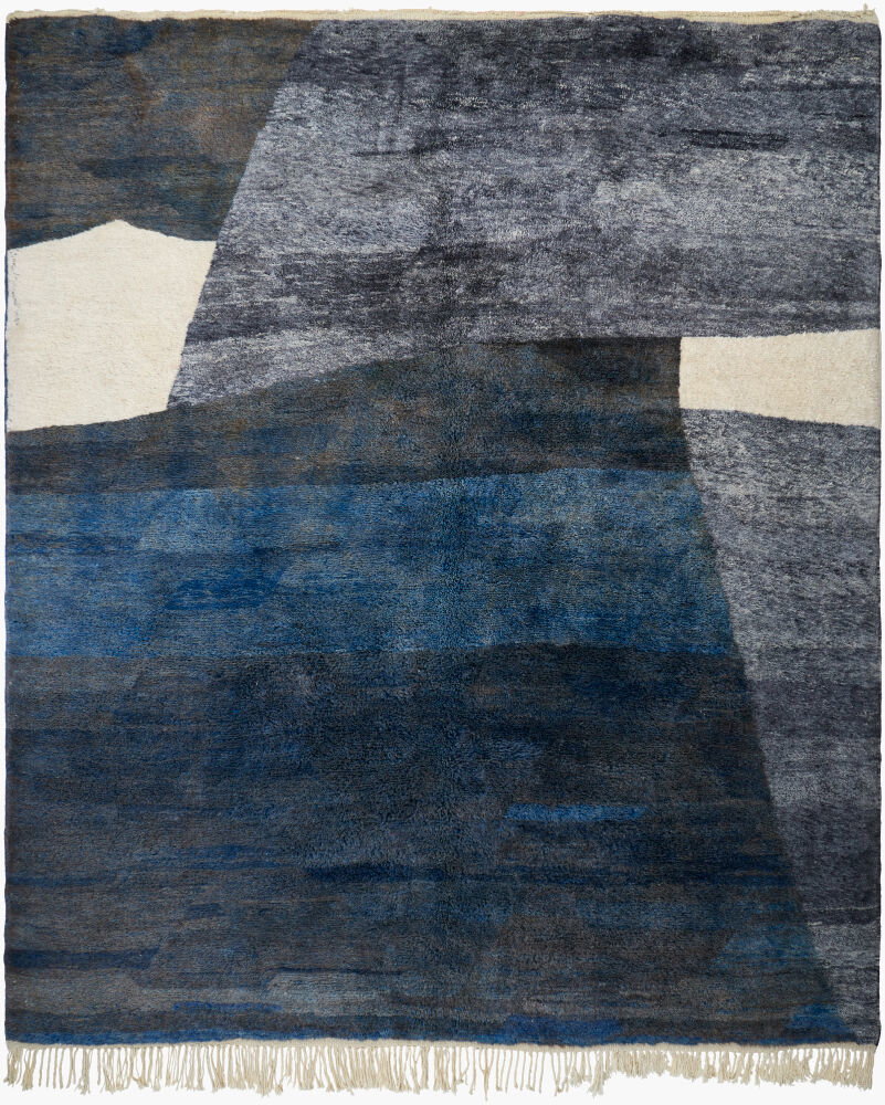 Reproduction One of a Kind Handmade Rug, by Surya, 10'9" length x 9'6" width