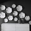 Abella Ceramic Wall Decor Set/3 White 5 Abella Ceramic Wall Decor Set/3 White thumbnail 5