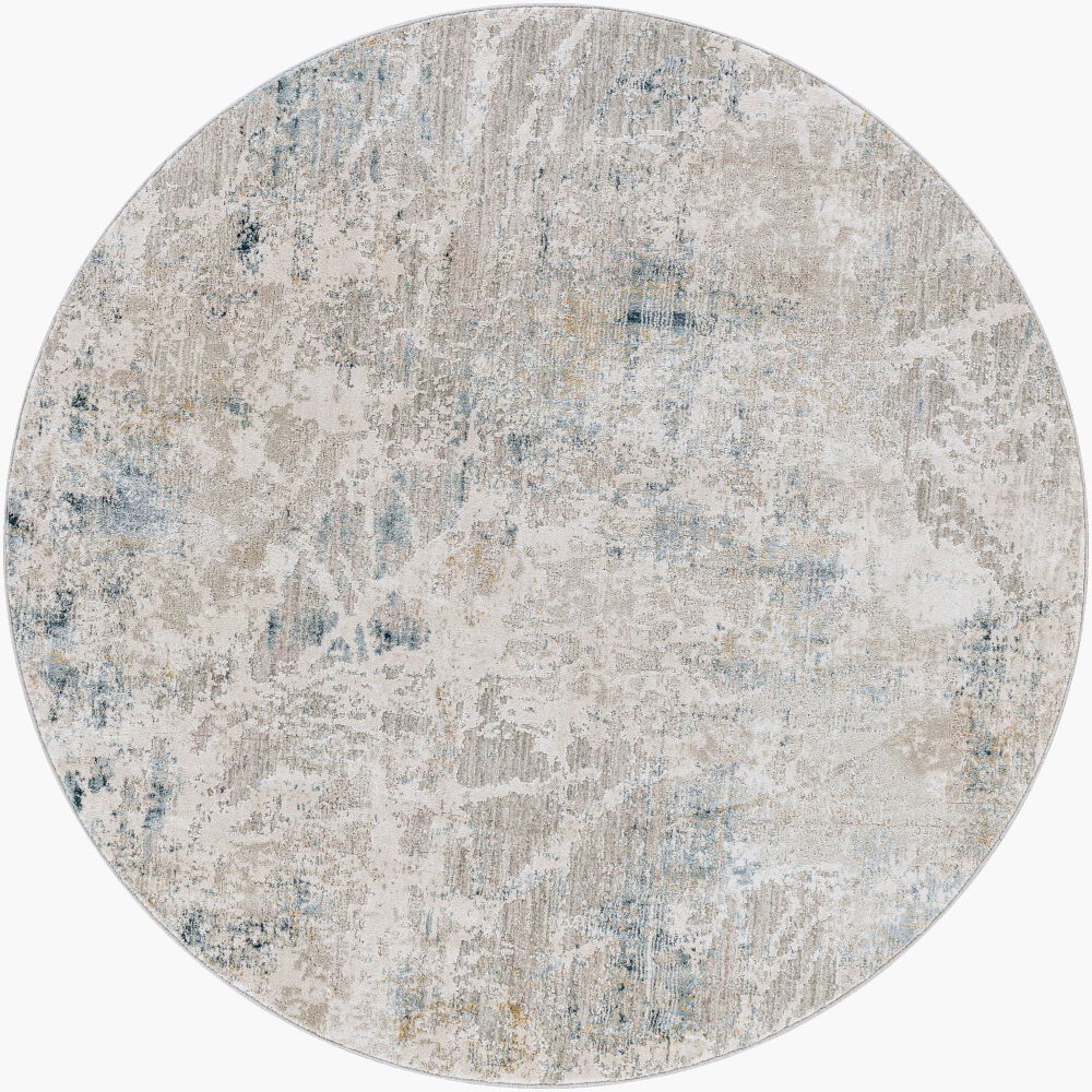 Brunswick Machine Woven Rug, by Surya, 5'2.99" length x 5'2.99" width