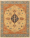 Biscayne Handmade Rug, by Surya, 1'6" length x 1'6" width thumbnail