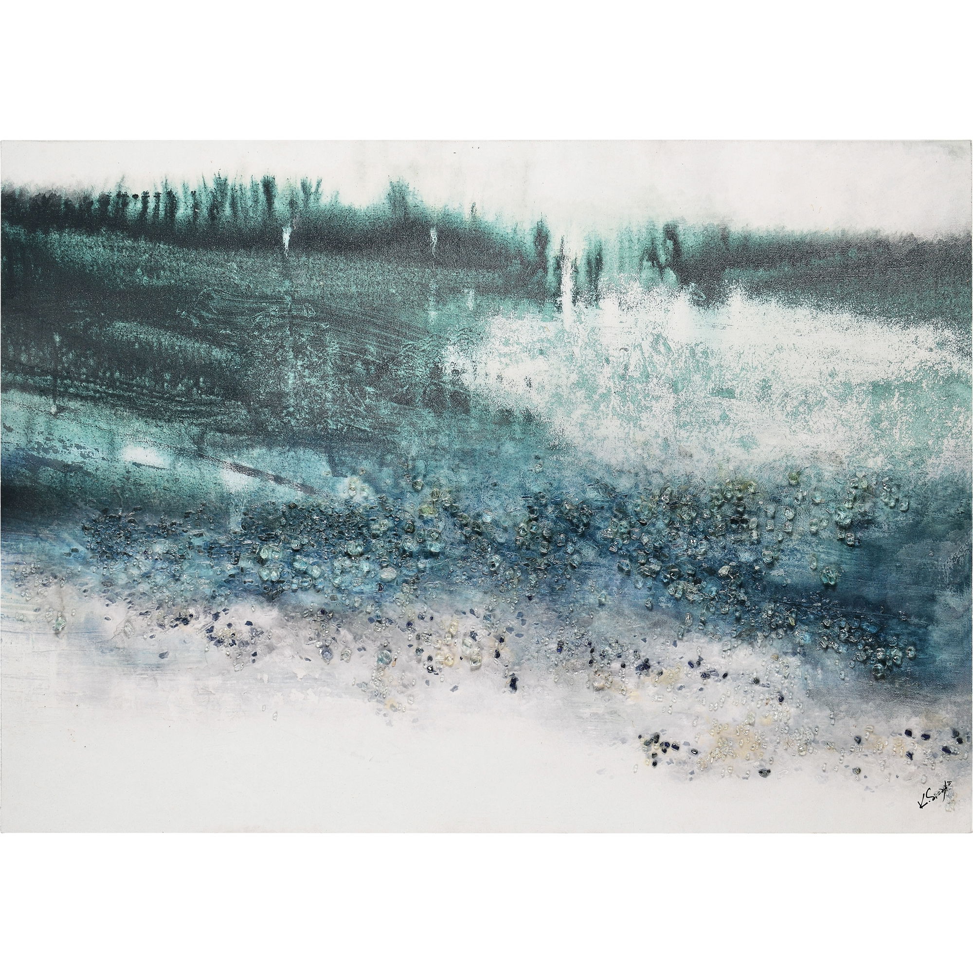 Algona  Canvas Art, by Renwil, 5' height x 2" depth View 1