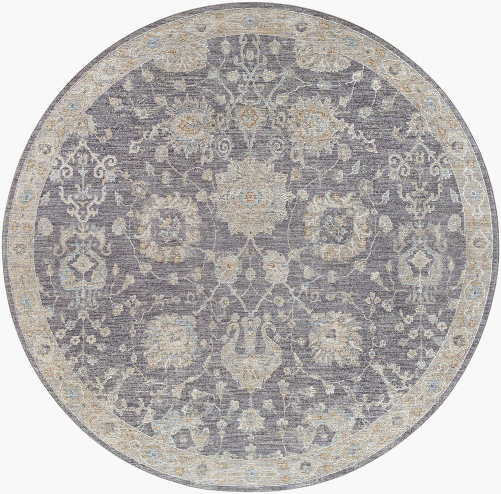 Avant Garde Machine Woven Rug, by Surya, 7'10.49" length x 7'10.49" width