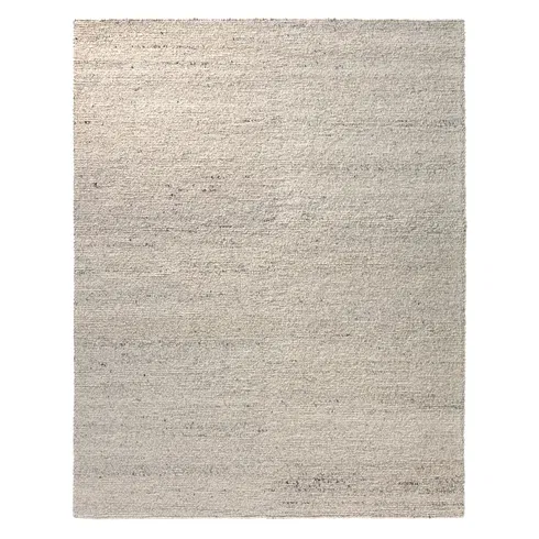 Jaipur Living Burch NVA01 Handmade Solid Cream and Light Gray Area Rug (6