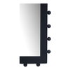 Figaro Wall Mirror Black, by Moe's Home, 25" width x 36.75" height x 1.5" depth thumbnail 4