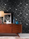 Prismatic Black & Silver Wallpaper thumbnail 2