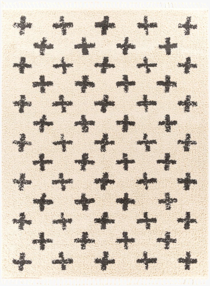 Berber Shag Machine Woven Rug large image 
