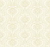 Lotus Palm Beige Wallpaper, by York Wall, 27' length x 2'3" width x 0.02" depth thumbnail