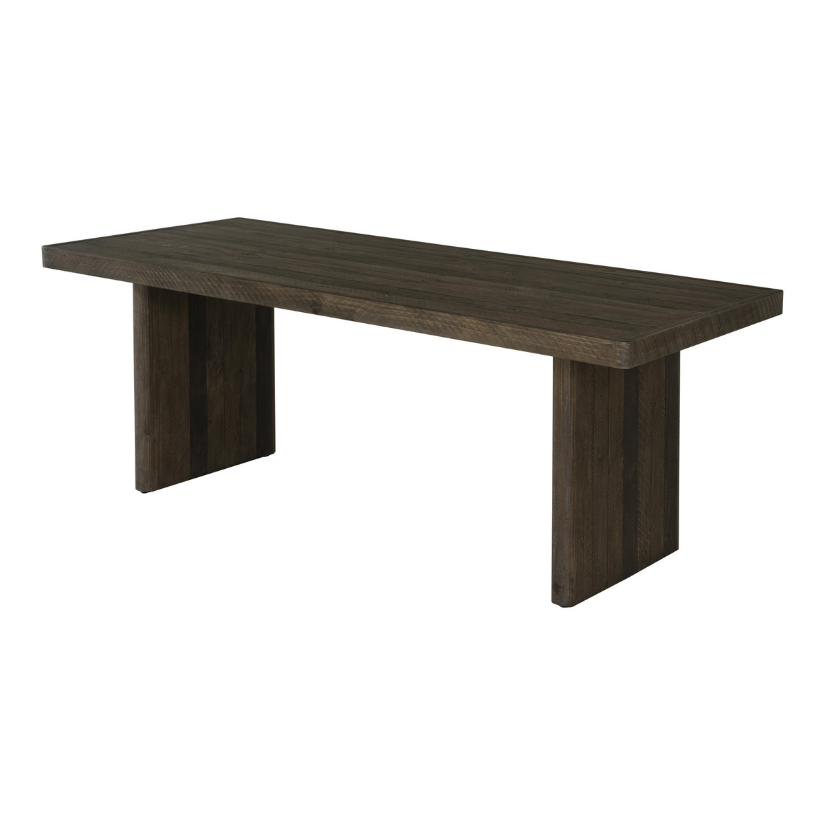 Monterey Dining Table Aged Brown, by Moe's Home, 84.5" width x 30" height x 35.5" depth View 3