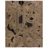 Verde Home By Jaipur Living Kathmandu PVH13 Handmade Abstract Tan and Black Area Rug (6'x9') thumbnail 0