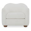Bria Accent Chair Oatmeal, by Moe's Home, 35" width x 29.6" height x 33.25" depth thumbnail 1