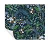 Peacock Garden Navy Peel & Stick Wallpaper thumbnail 3