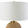 Kendari Rope & Rattan Table Lamp, by Uttermost, 1'5" width x 2'0.75" height x 1'5" depth thumbnail 6