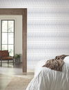 Diamond Ombre Navy & White Wallpaper thumbnail 2